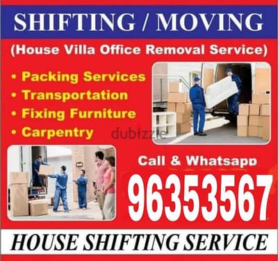 House shiffting and packing transport loading unloading