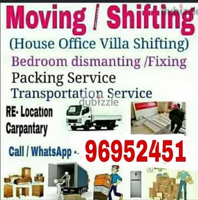 all Oman Movers House shifting office villa transport service