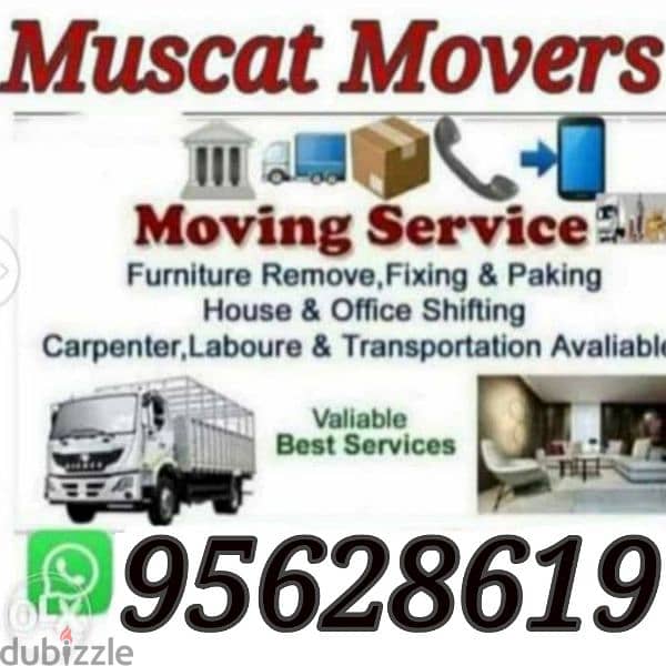 all Oman Movers House shifting 0