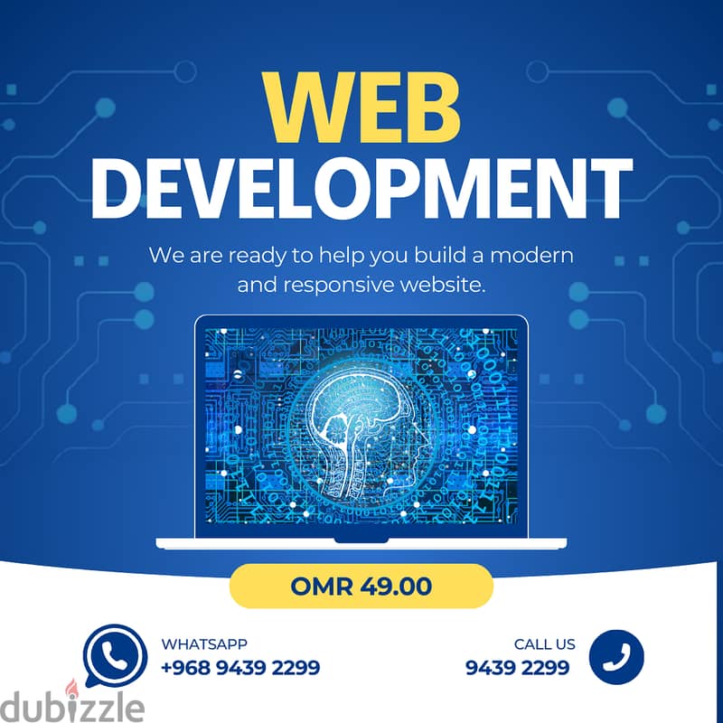 Professional Website Design & Development - Just OMR 49! 2