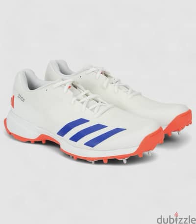 Adidas SL22.0 Cricket Shoes For Men (White U. K 9)