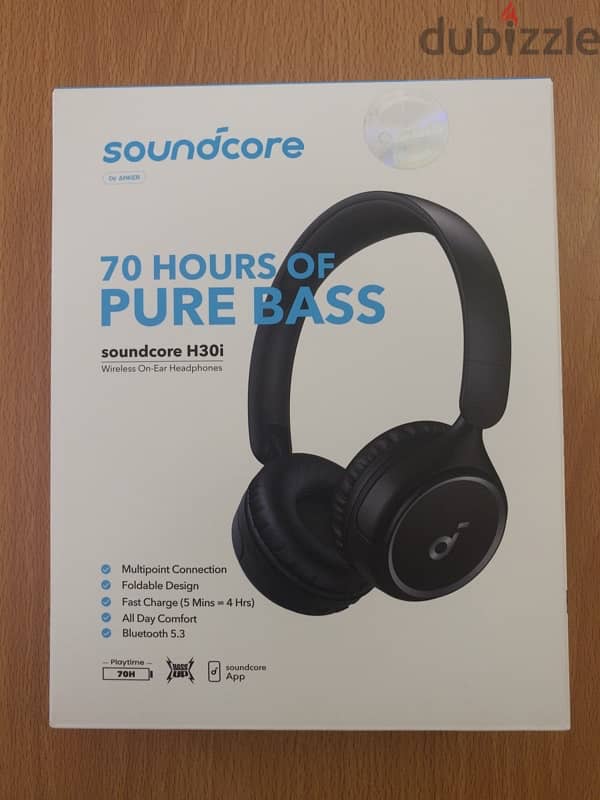 Headphones SoundCore H30i 6