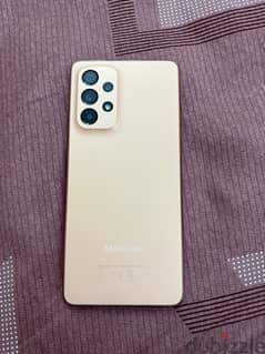 SAMSUNG galaxy A53 5G 128GB peach ( with 4 covers) 0