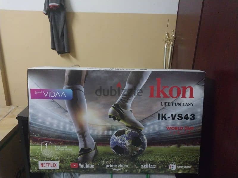 samrt led brand ikon for seal 43 inch only six month use 1