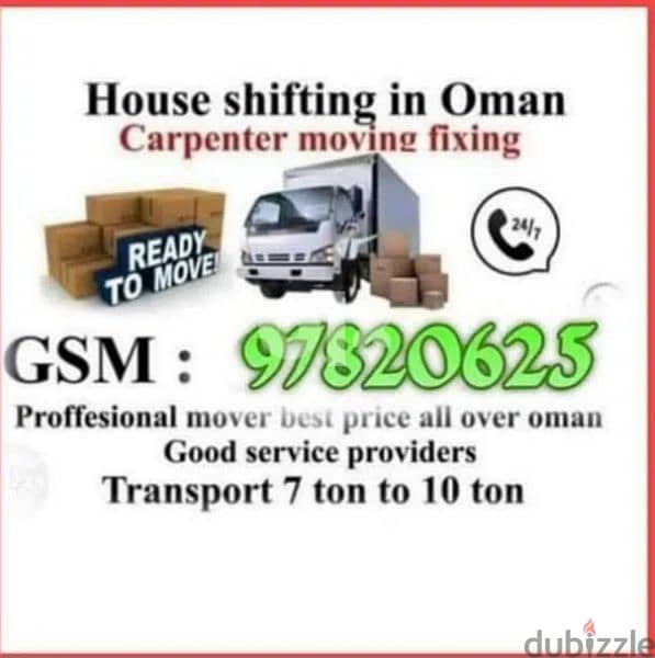 all Oman Movers House shifting office villa transport service 0