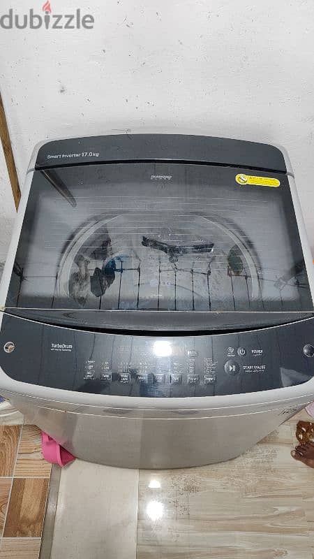 LG Washing machine automatic 17 kg screen touch 3