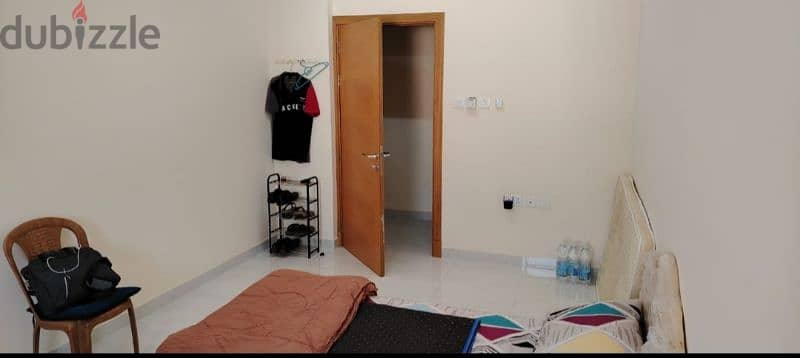 SINGLE NEAT ROOM WITH ATTACHED TOILET FOR ONE PERSON (INDIAN) 2