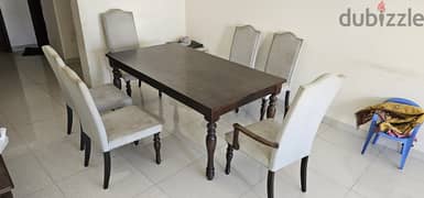 6 Seater Dining Table for sale 0