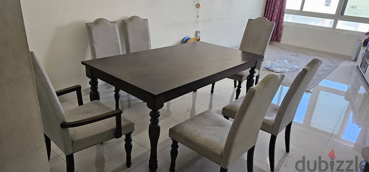 6 Seater Dining Table for sale 1