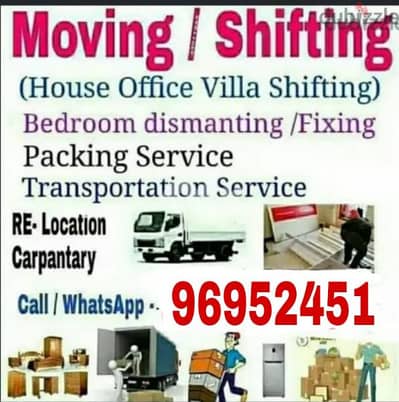 all Oman Movers House shifting office villa transport service