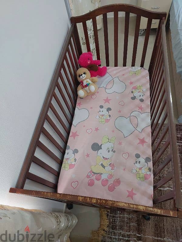 Baby bed and bed bumper 1