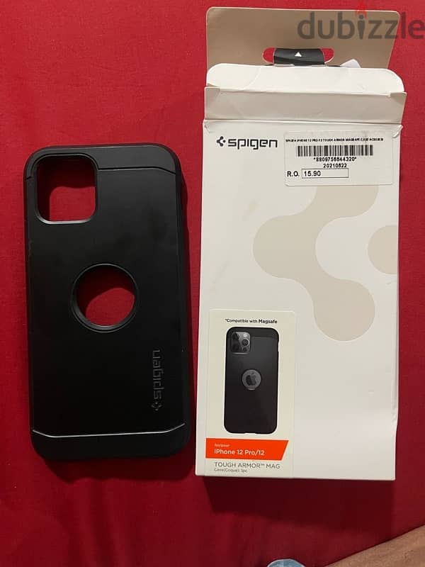 iphone 12/pro spigen case tough armor 1