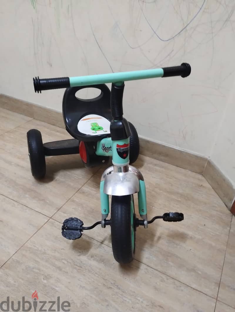 3 wheel kids bicycle in good condition 1