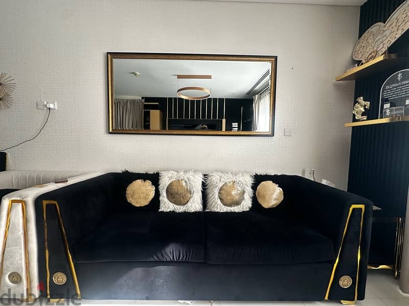 Versace sofa set 2