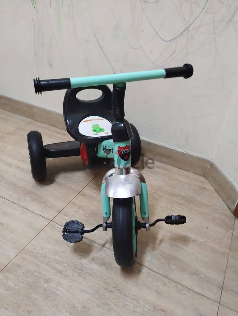 3 wheel kids bicycle in good condition 1