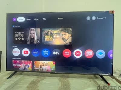 TCL 55" 4K Tv for sale