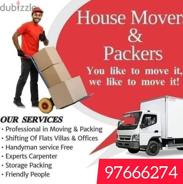 house shifting and packing good service. . 0