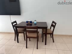 Dining table and chairs 0