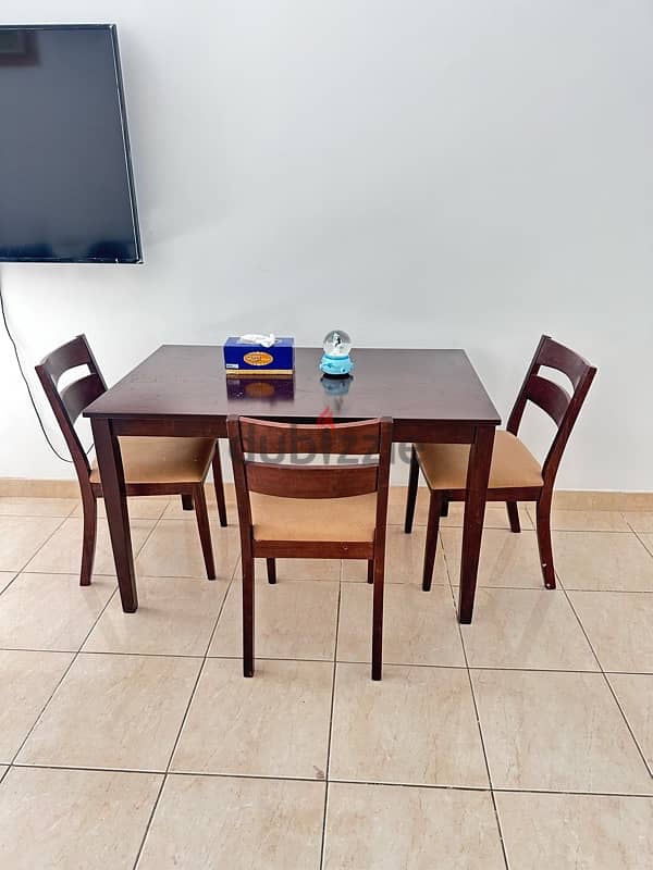 Dining table and chairs 2