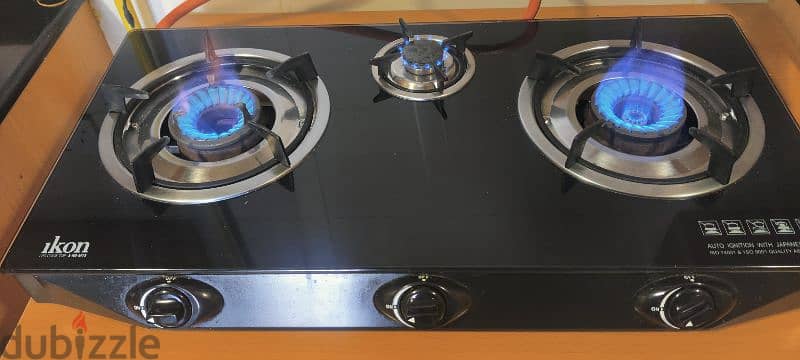 IKON 3 BURNER GAS STOVE 2