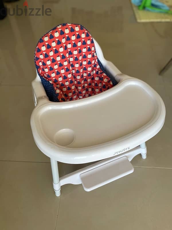 Baby feeding chair with IKEA cushion 2