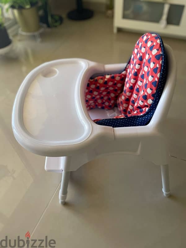 Baby feeding chair with IKEA cushion 3