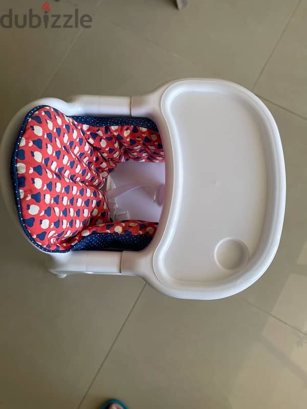 Baby feeding chair with IKEA cushion 4