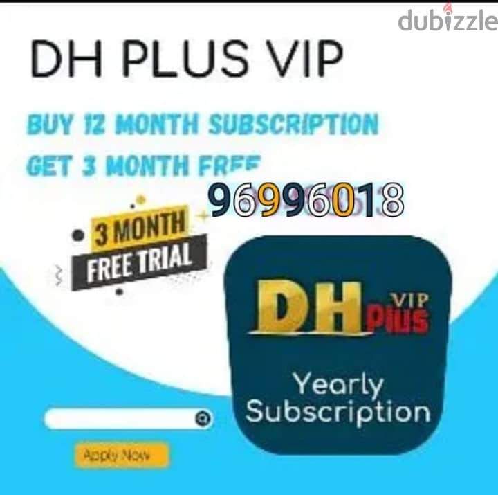 All Ip_Tv one year sunscription available. 0