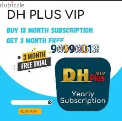 All Ip_Tv one year sunscription available.