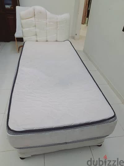 Divan Single bed with medical mattress