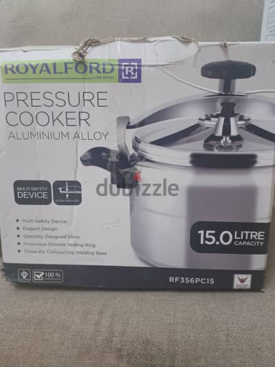 Royalford pressure cooker 15.0 L