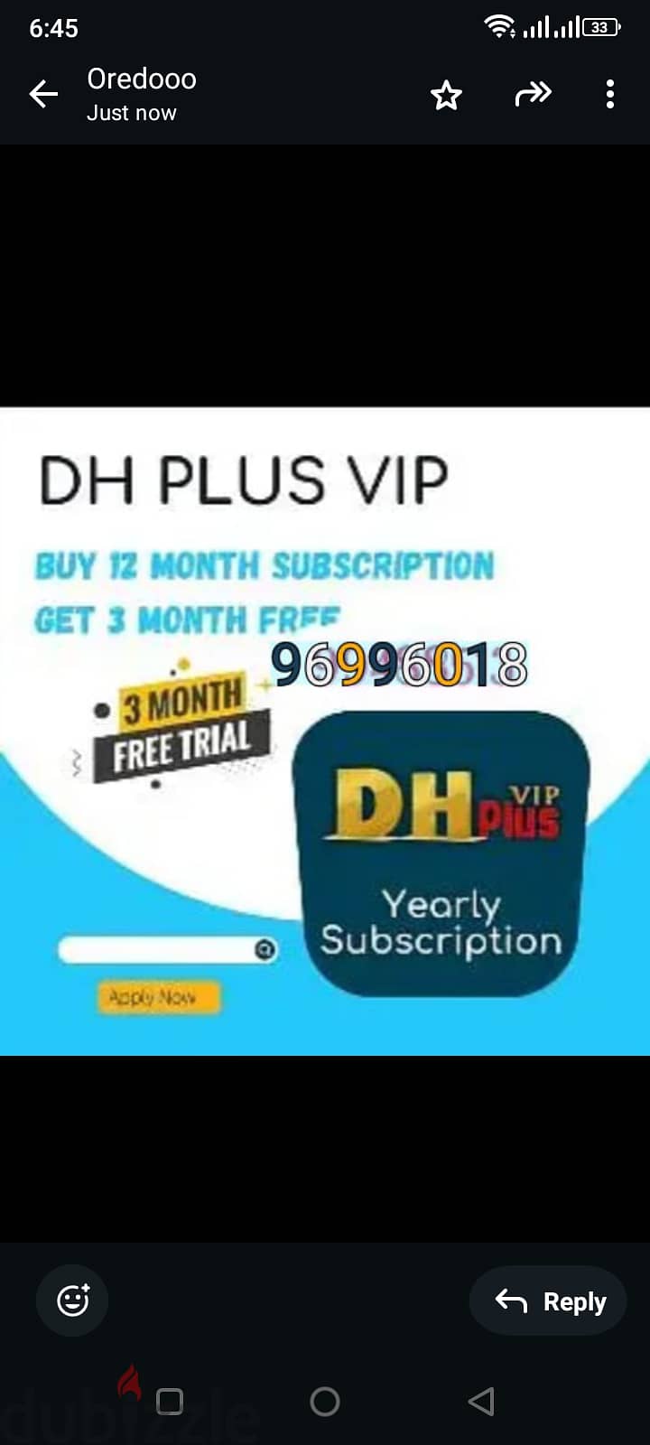 Big offier ip tv dhl puls 12 / 3 month free 0