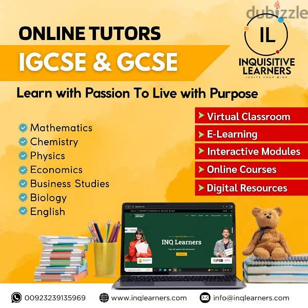 Online Home Schooling, Mathematics, Science, English, Cambridge 1