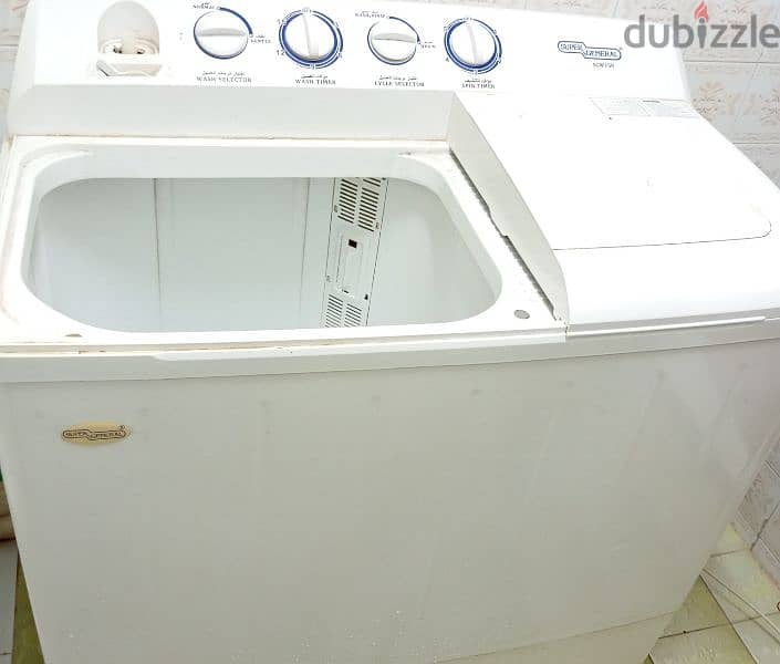 SUPER GENERAL SGW150  15 kg manual washing machine 0