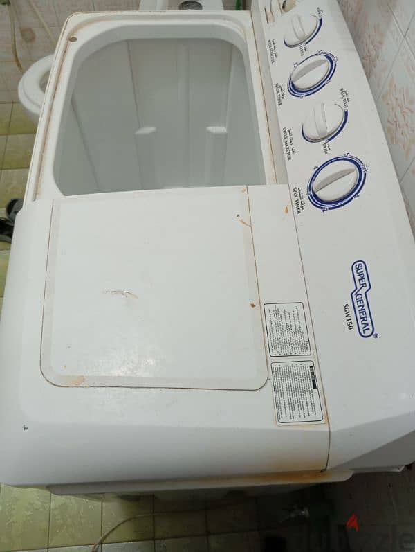 SUPER GENERAL SGW150  15 kg manual washing machine 4