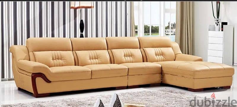 brand new sofa l shape with bad tape 3