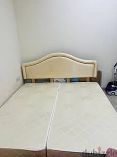 Matress with cot 0