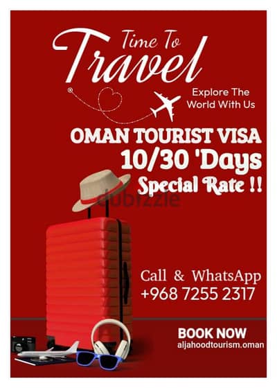 Oman Visit visa" 10/30Days"