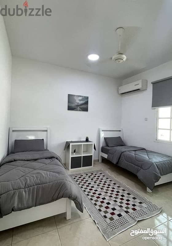 Furnished 2BHK flat for rent in Al Ghoubra North 9