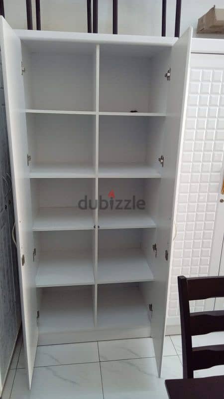 new 2 doors cupboard available all r not same size and not same price 3