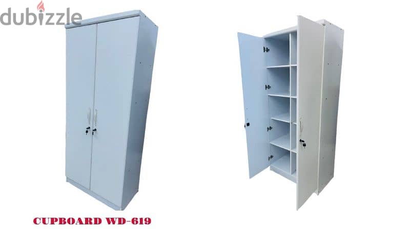 new 2 doors cupboard available all r not same size and not same price 7