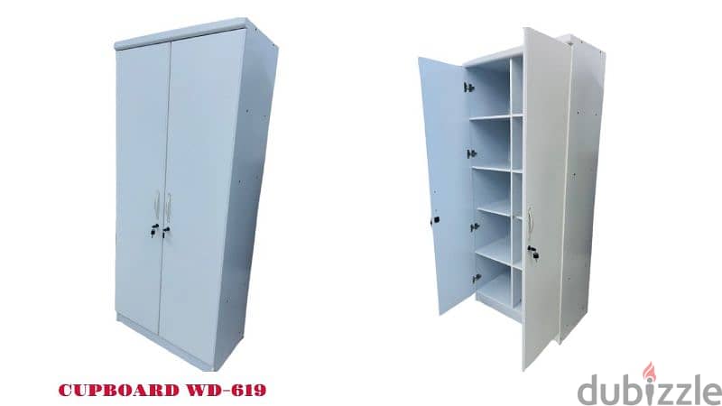 new 2 doors cupboard available all r not same size and not same price 8