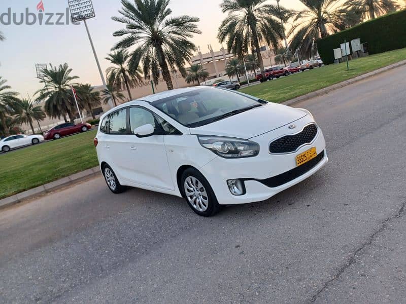 kia carens model 2014 small 7 seats good condition for sale 0