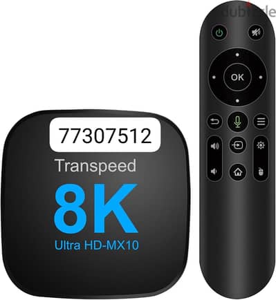 New 4K Tv Box with one year subscription