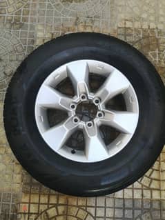 17 inch alloy wheels with tyres for Prado 2010 0