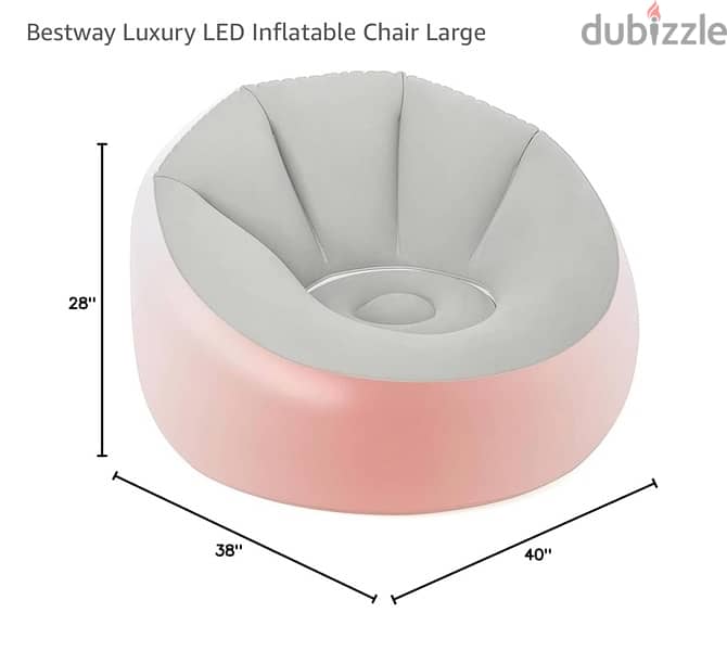 bestway LED inflatable chair 5