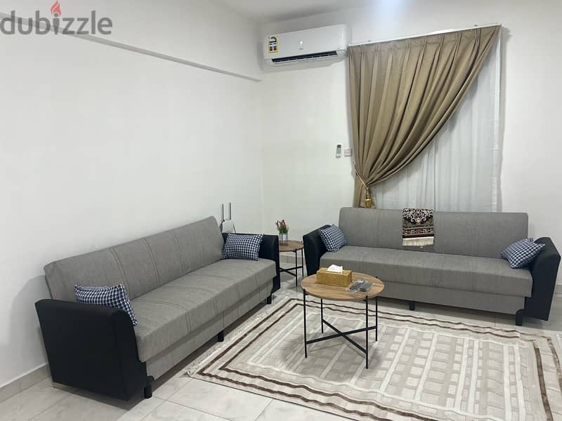 One BHK with brand new furniture ,Al Khuwair opposite Radisson Blue 12