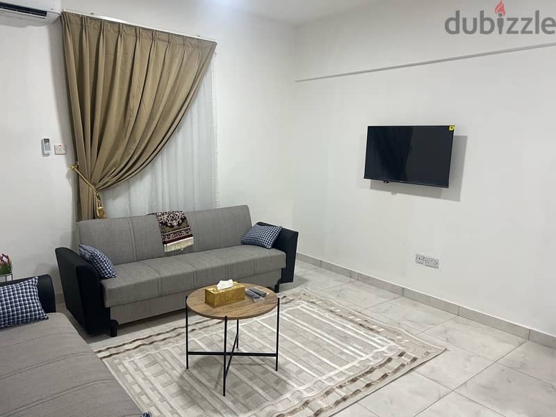 One BHK with brand new furniture ,Al Khuwair opposite Radisson Blue 13