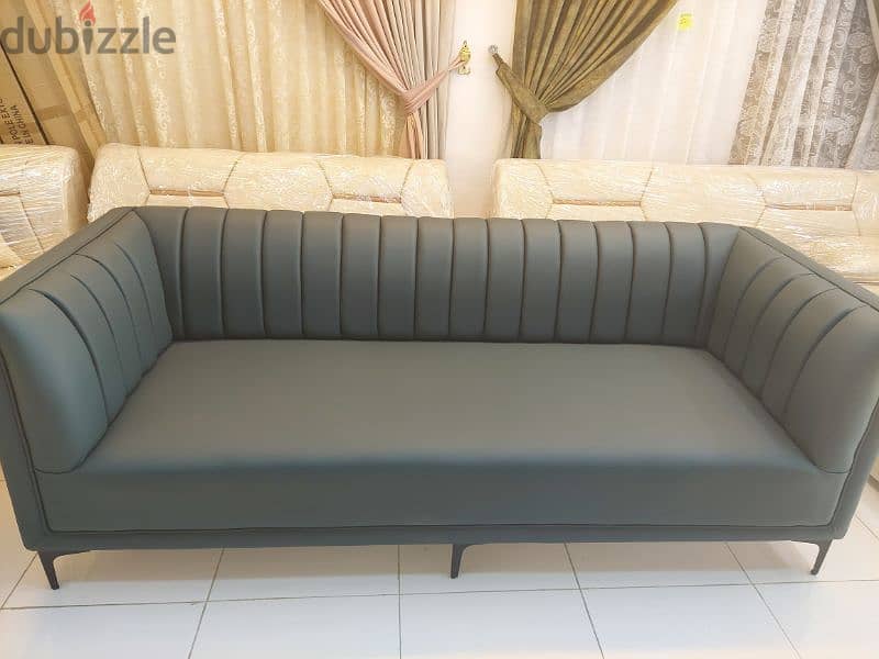 Special Offer – New Leather 3-Seater Sofa for Only 75 Rial! 2