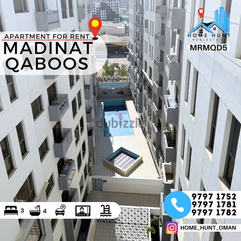 MADINAT QABOOS | MODERN 3BHK DUPLEX APARTMENT FOR RENT 0